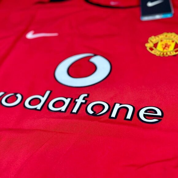 Nike Retro Manchester United 02-04 RONALDO #7 Home Short Sleeve Y2K Jersey - Picture 4 of 11